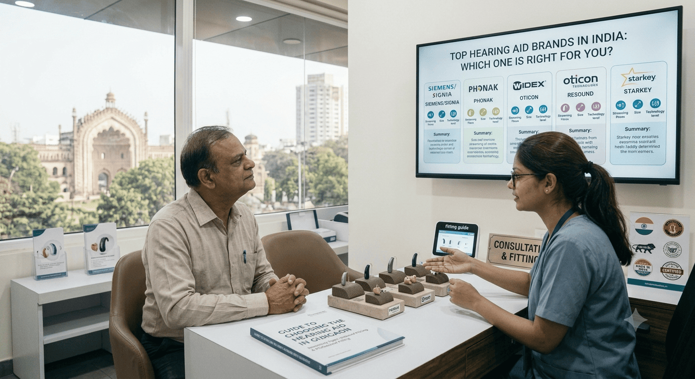 Top Hearing Aid Brands in India: Which One Is Right for You?