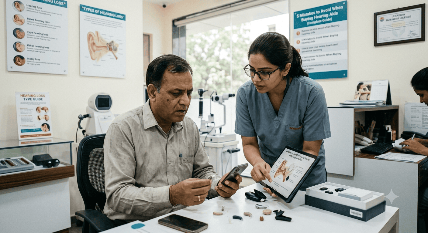 5 Mistakes to Avoid When Buying Hearing Aids (Complete Guide)